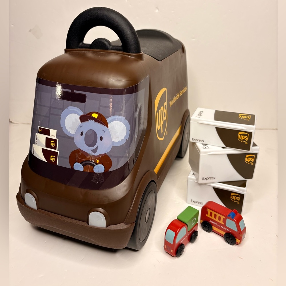 UPS radio flyer ride on toy